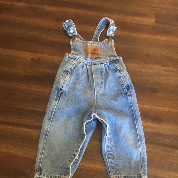vintage guess overalls